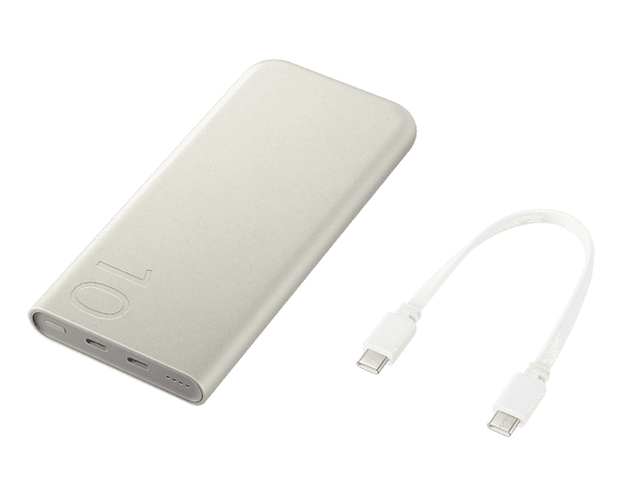 Samsung Portable Power Bank Battery Fast Wired Charging In Out
