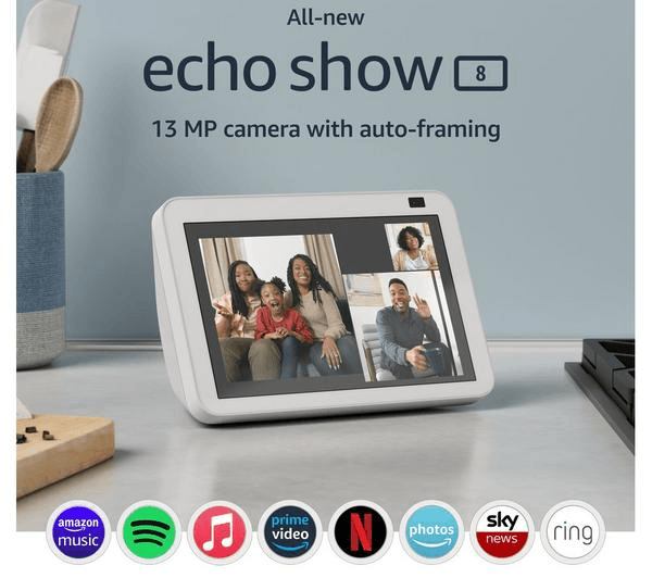 Echo show 8 amazon hotsell